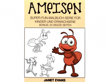 Heft Ameisen Malbuch