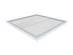 Abdeckung Glas + Gitter 30x30 cm